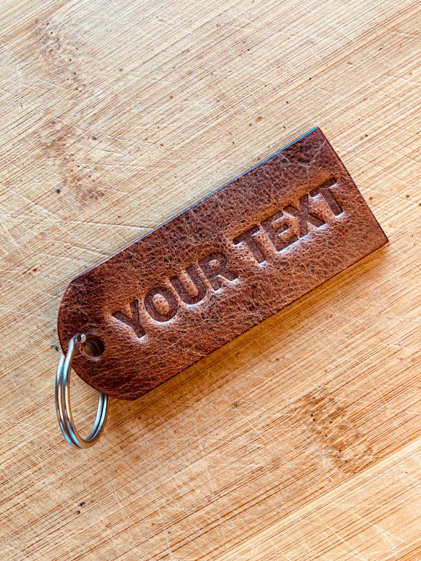 Custom Key Ring With Your Text