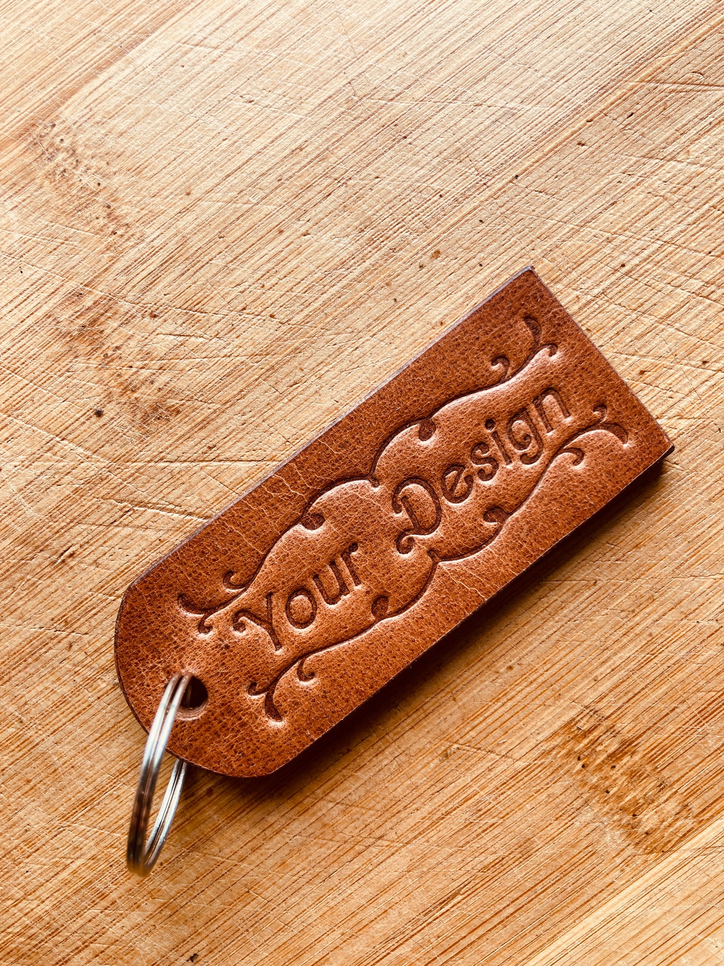 Custom Key Ring With Your Logo Design