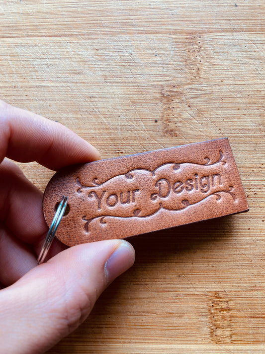 Custom Key Ring With Your Logo Design